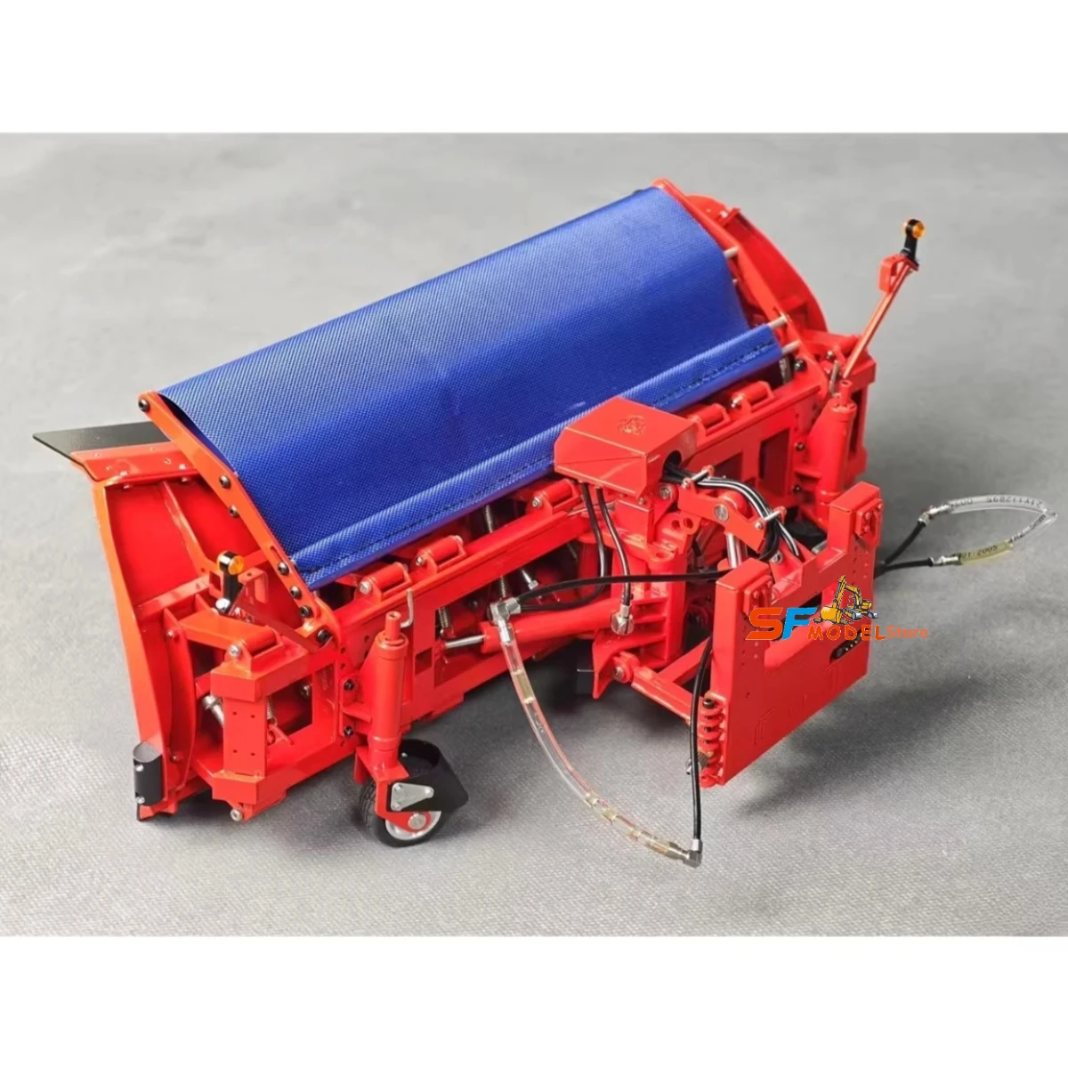Metal Hydraulic Snow Plow Suitable for 1/14 Scale MD Remote Control Truck Model Modification and Upgrade Parts Bulldozer Blade