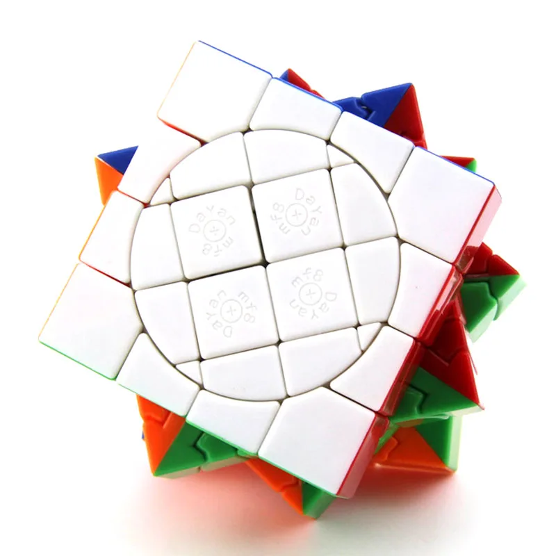 Mf8 Dayan Speed 4x4 Cube Magic Within Magic Cube Solid Color Stickerless  Large Circle High Difficulty Alien Puzzle Collection