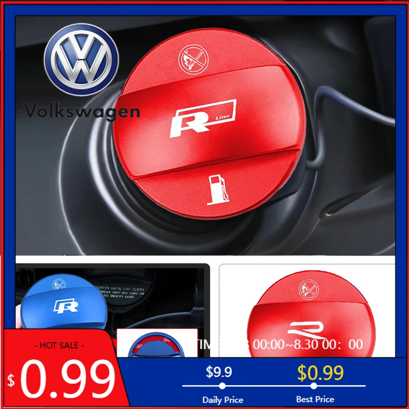 

Защитная крышка топливного бака VW 2026, аксессуары для заправки топливом для VW R-Line, R, GTI, Polo, T5, Golf, Passat, Scirocco, Jetta, B