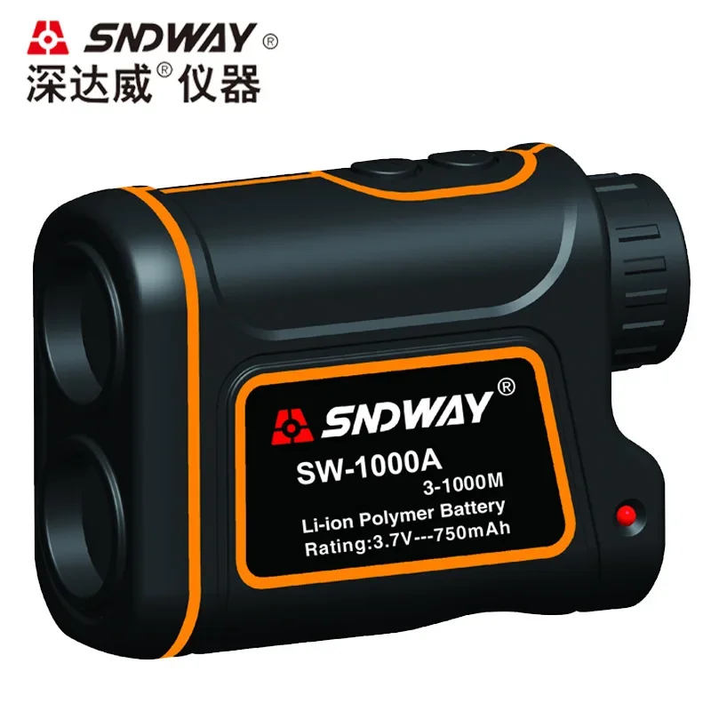 SNDWAY SW-1000A Monocular Telescope Laser Rangefinder 1000m Trena Laser Distance Meter Golf Hunting laser Range Finder