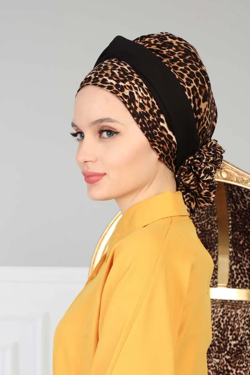 Padrão de leopardo de osso penteado