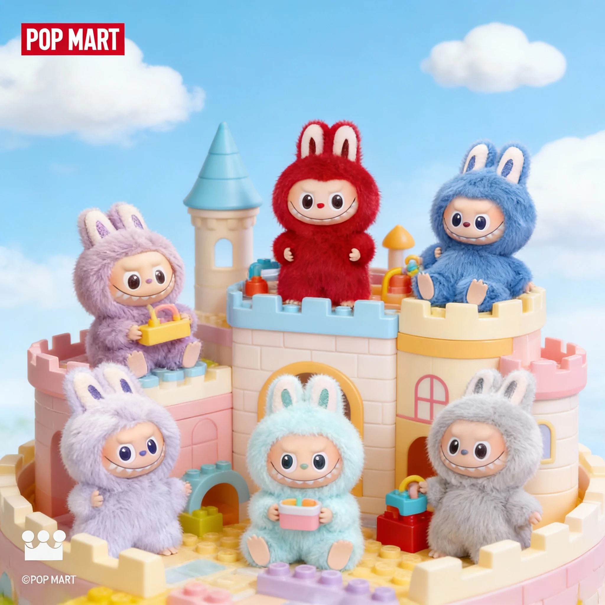 Peluche Labubu POP MART The Monsters Blind Box Giocattoli Morbidi Regalo per Ragazze