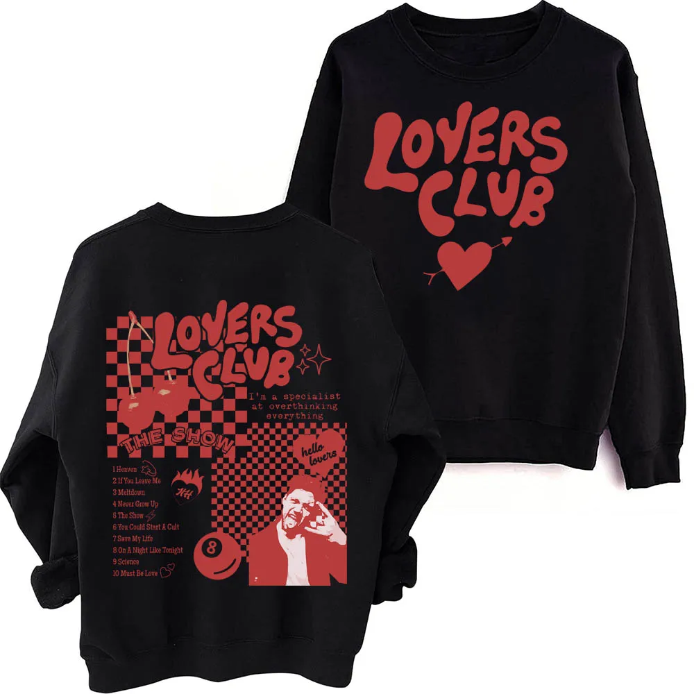 Lovers Club Niall Horan The Show Live On Tour Sweatshirt Man Woman Harajuku Round Neck Long Sleeve Oversized Sweatshirts