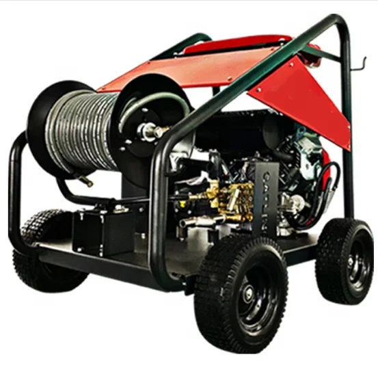 Powerful Sewer Water Well Cleaning Machine High Pressure Jet Cleaner Gas Washer