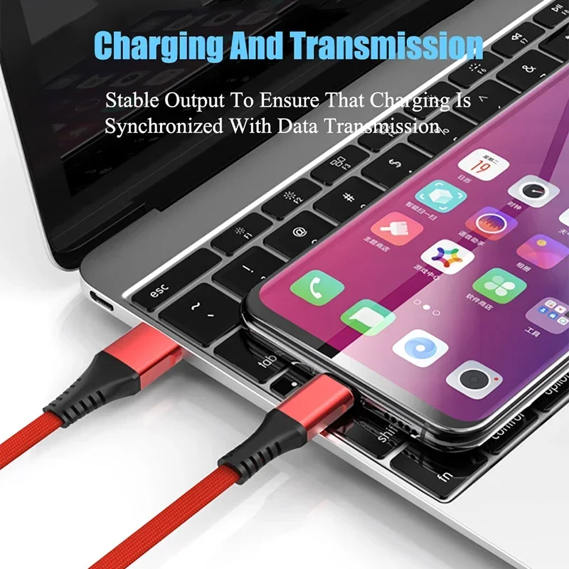 30cm Short usb cable for Type C Fast Charge Adapter cables for Samsung Xiaomi Huawei VIVO For iphone 15 pro max