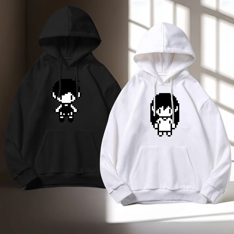 

Game Pixel Hoodie Y2k Clothes Women Clothing Long Sleeve Sweatshirt Women's Sweatshirts Y2k Hoodies Clothes Anime Women Hoodie