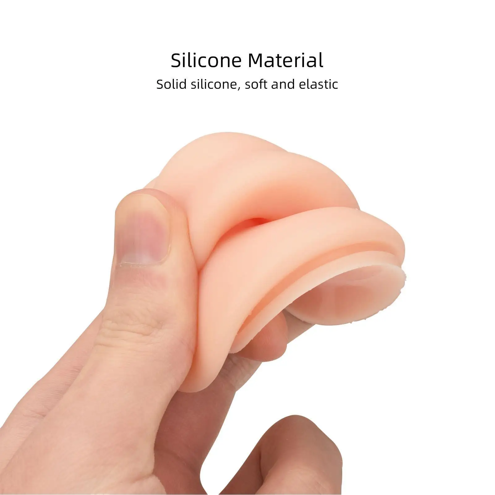 Soft Silicone Tongue Model with Stand for piercing Salon - Elastic and Lifelike Simulation for novice