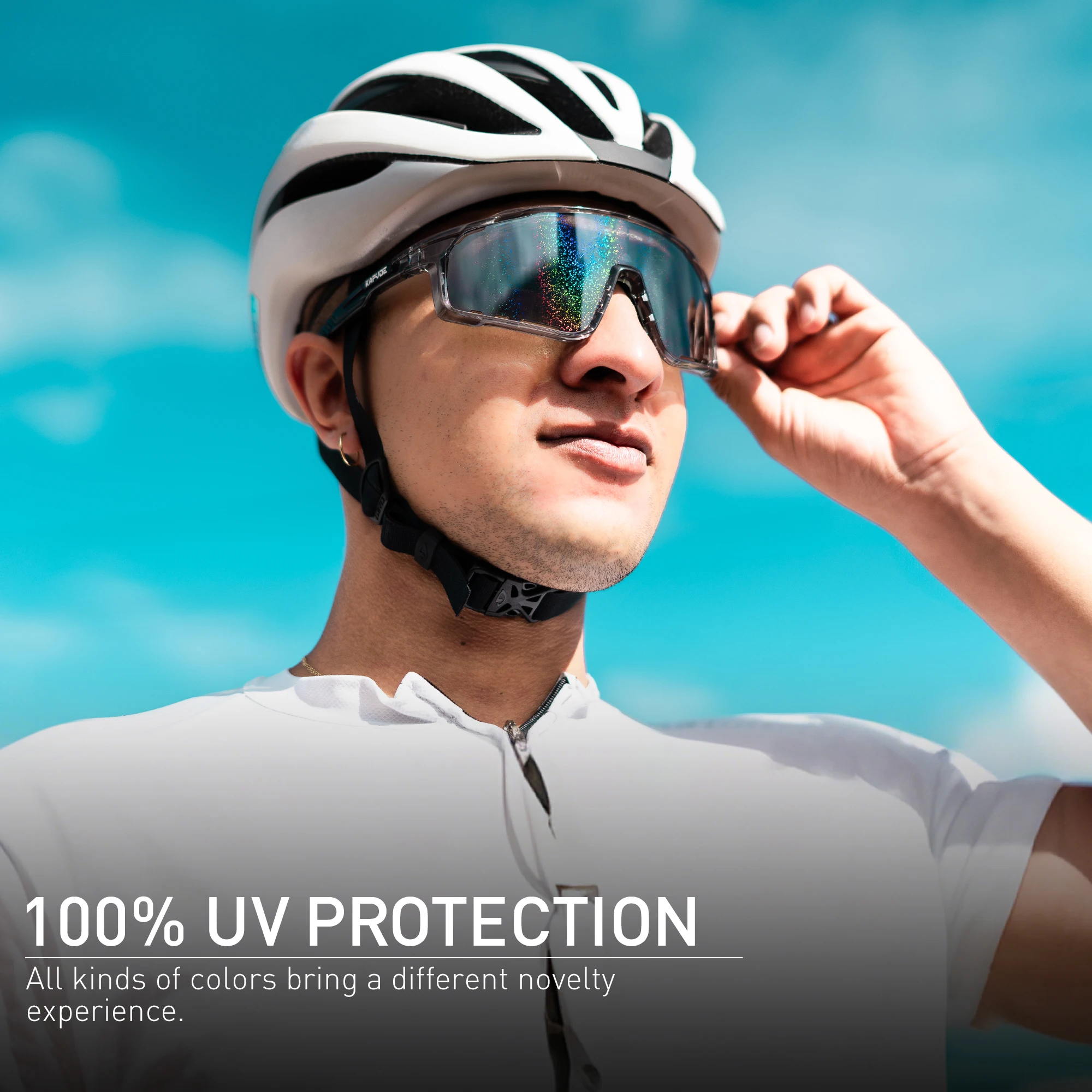 Kapvoe موضة الدراجات نظارات نظارات شمسية رياضية دراجة الرجال النساء الدراجة نظارات نظارات رياضية الجري التنزه القيادة 2025 جديد #3