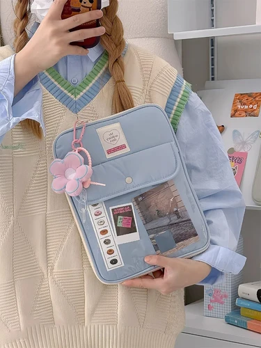 Imagen 2 del producto Linda bolsa para tableta de 9,7-11 pulgadas para Ipad Air Pro 11 Air4/5 10,9 10,5 funda para portátil 13,3 14 14,5 pulgadas funda para tableta portátil