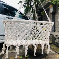 Baby hängematte Wiege schaukel bett neugeborenen hängen woven korb weiß tragen heraus bebek yataklari 0-6months