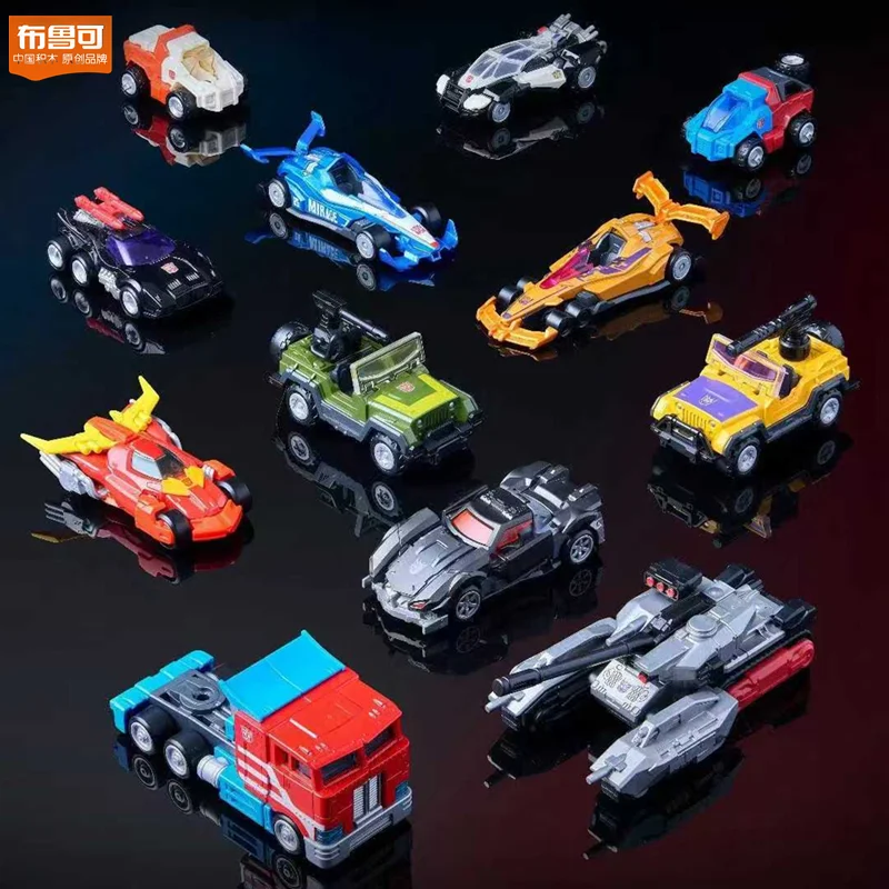 Blokees transformateurs Autobots voitures Optimus Prim blocs de construction transformation Bumblebee Robot Collection jouet