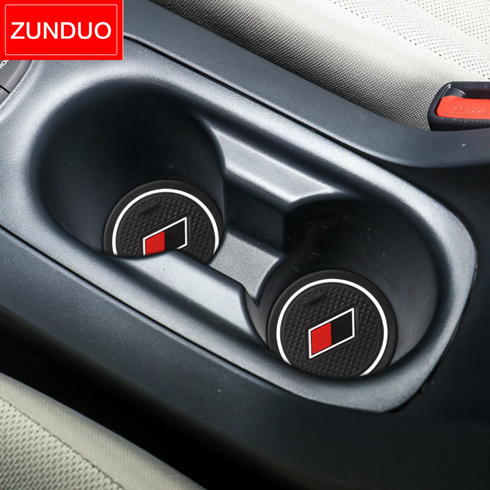 ZUNDUO Gate Slot Cup Mat for Toyota Corolla 2019 - 2022 GR Anti-Slip Door Groove Pad Interior Accessories Coasters Non-Slip Mats