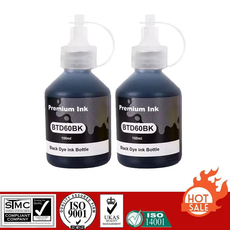 Compatible Refill Ink For BT5000 BT5001 BT6001 BTD60 For Brother DCP-T220/DCP-T226/DCP-T300/DCP-T310/DCP-T420W/DCP-T425W