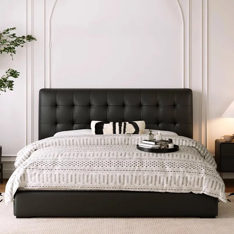 Modern Design Bed Universal Funky Sleeping European Lounge Creative Simple Bed Comfortable Letto Matrimoniale Home Products
