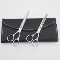 2pcs/set Hairdressing Scissors Thinning Styling Tool Hair Scissors Salon Hairdressing Professional Barber Scissor Hair Scissors