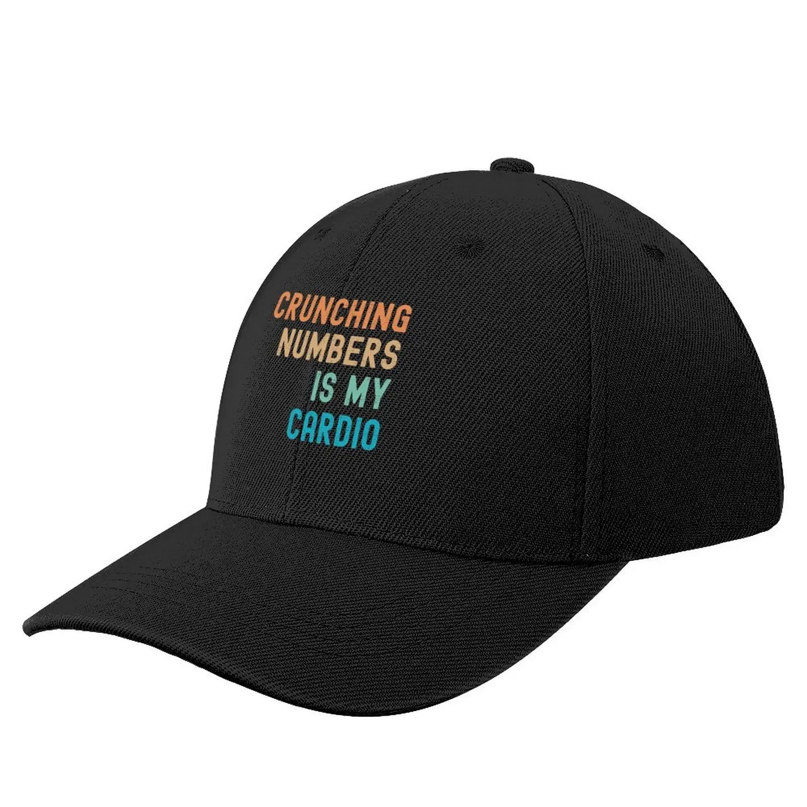 Crunching numbers is my cardio. Accounting major Baseball Cap sun hat dad hat Men's Luxury Women's