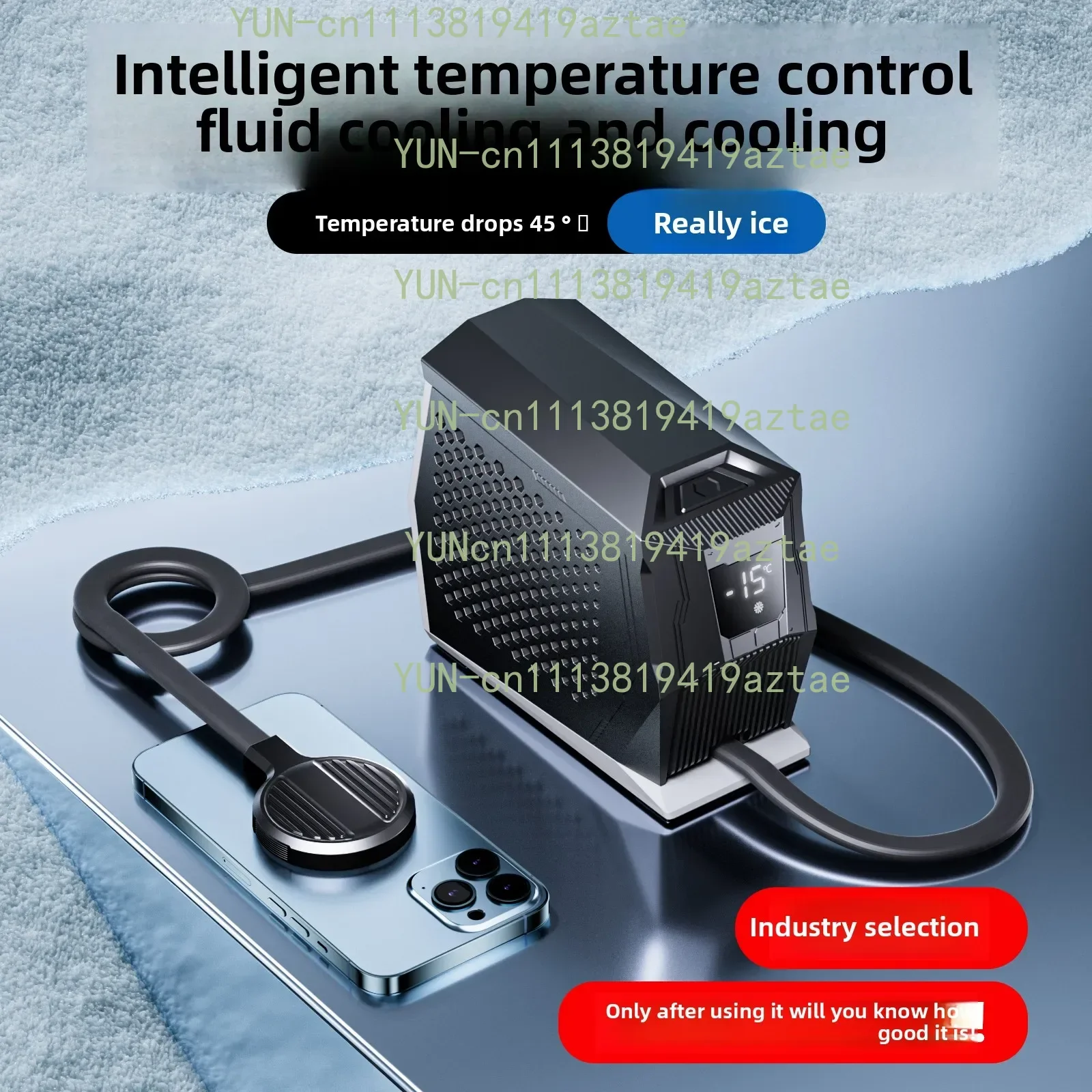 Mobile Phone Cooler Tablet Water Cooling Semiconductor Refrigeration Heat Dissipation