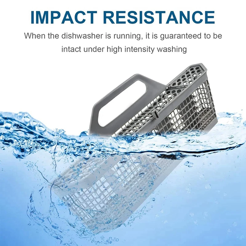 WD28X10128 Dishwasher Silverware Basket for Dishwasher Replace WD28X10127, WD28X10131,WD28X10132