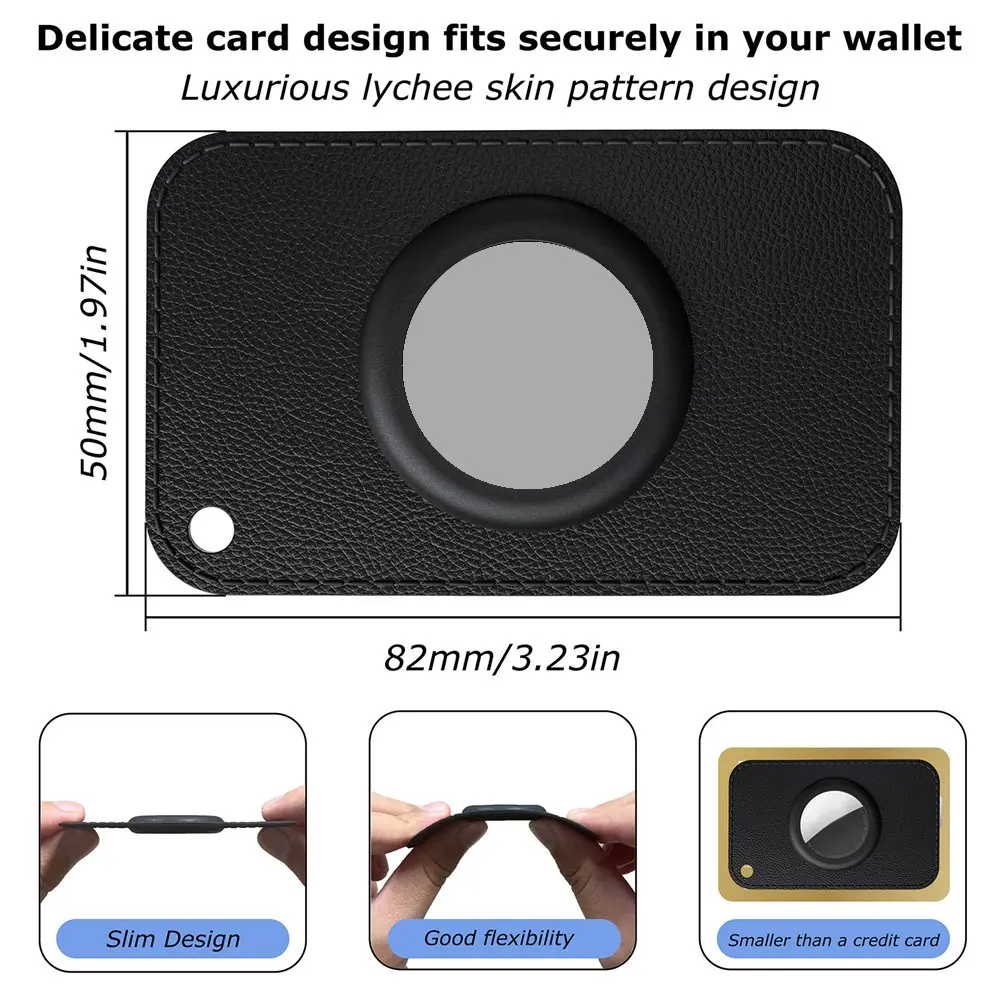 حافظة واقية رفيعة للغاية من مادة TPU لحامل Airtag وحقيبة المفاتيح وحامل بطاقات ومضاد للخسارة وملحقات تعقب علامات الهواء