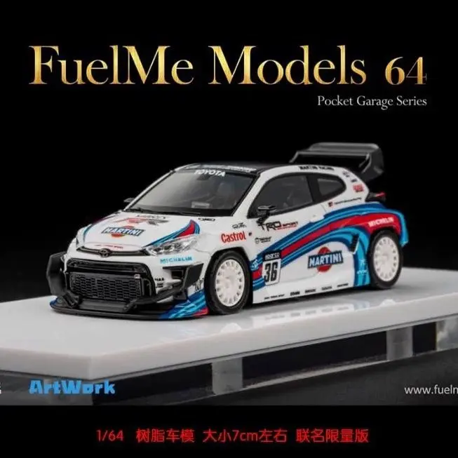 

Fuelme 1:64 GR Yaris Yaris Pandem Rocket Rabbit Martini Resin Car Model