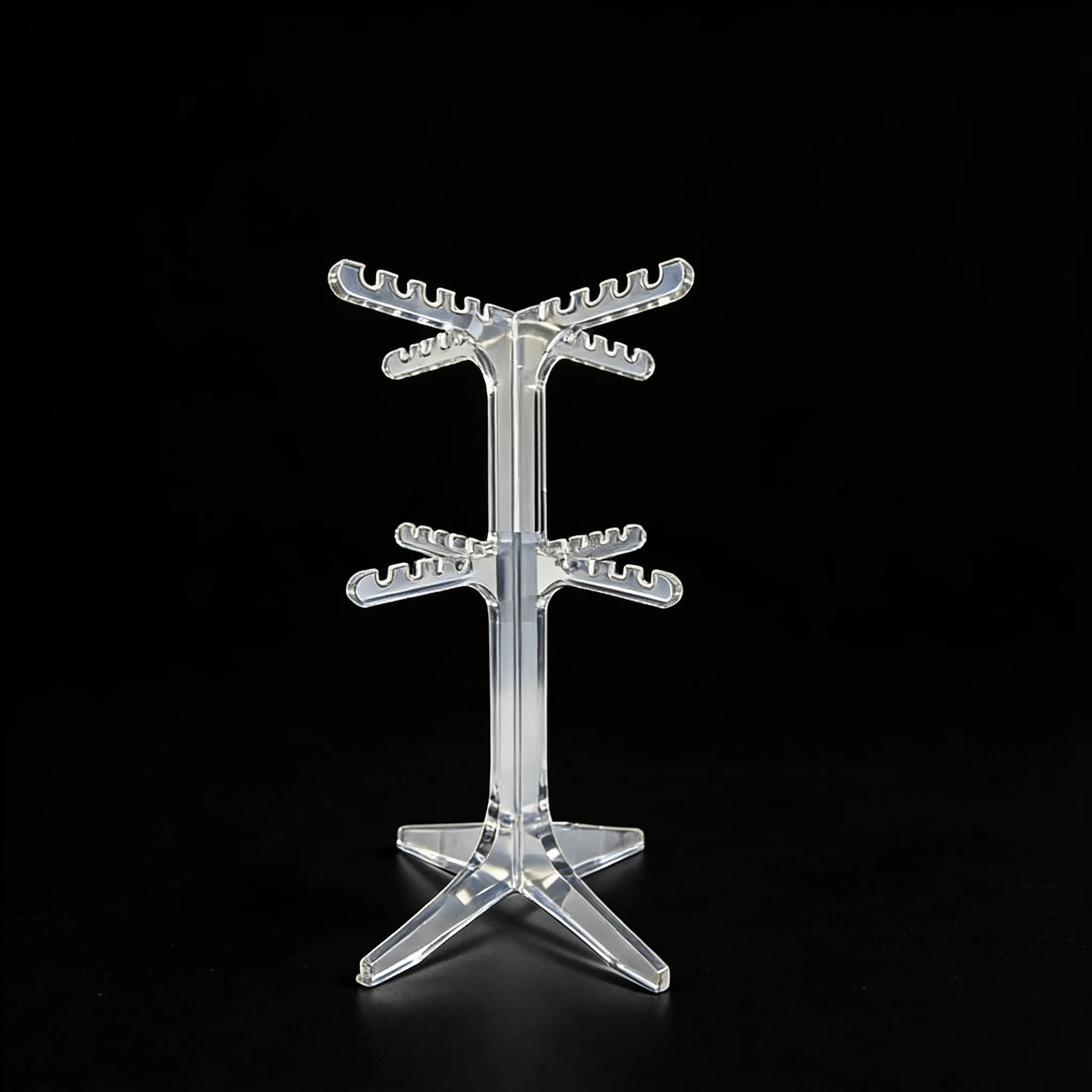 A Set Of Multi-Functional Acrylic Display Stand, Used For Placing Jewelry, Collectibles, Multifunctional Display Stand For Steps