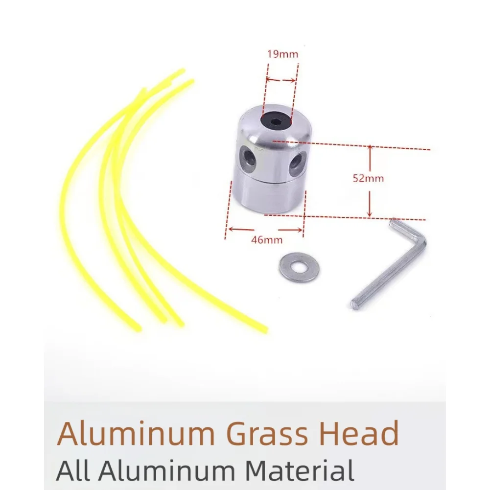 Trimmer Line Set Aluminum Trimmer Head Comprehensive Tool Set High-strength Aluminum Alloy For Garden Trimming For Garden Tools