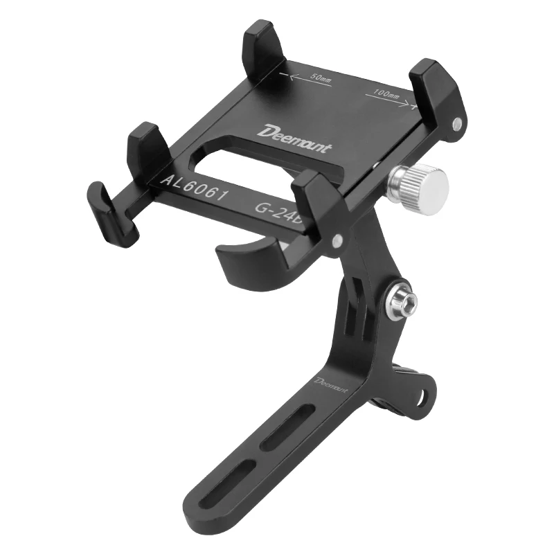 AliExpress DEEMOUNT Bicycle Phone Mount Aluminum Alloy 90-Degree Adjustable Fits Y-Shaped W/ Adapter Fits Camera Light Road Bike Handlebar DIY Part