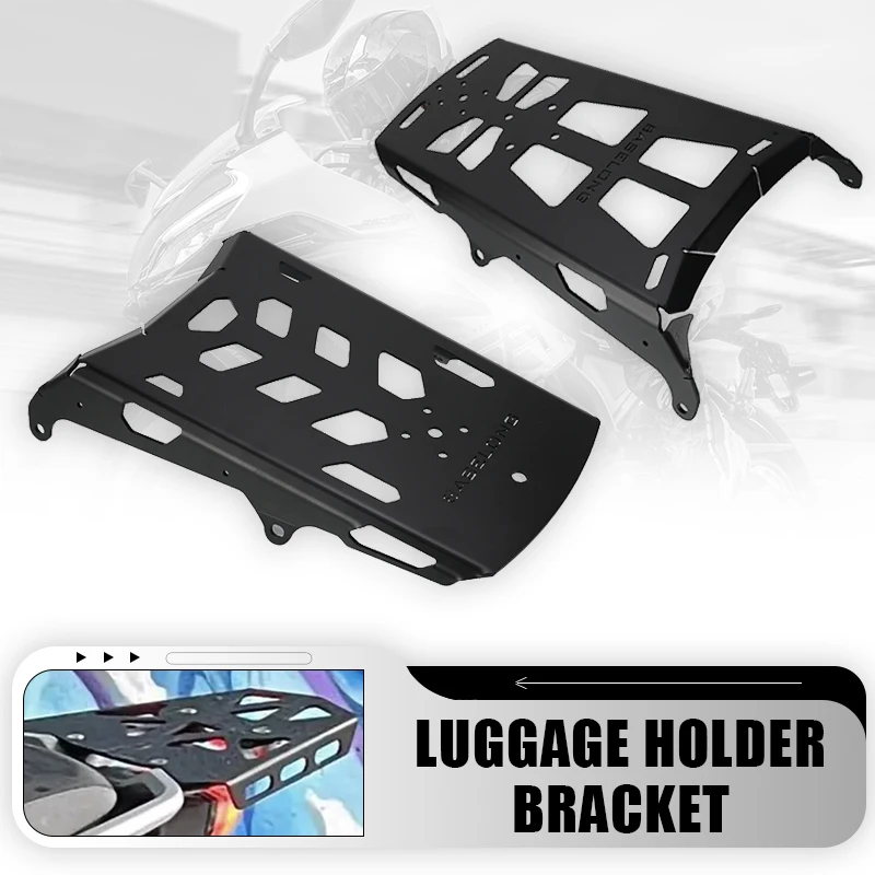 2025 For Yamaha Tenere 700 Tenere700 2020-2023 2024 Motobike Luggage Holder Bracket Rear Luggage Rack Top Case Mount Plate
