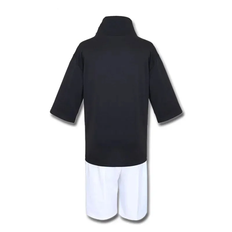 CyAnime Tokyo Ghoul Kaneki Ken 코스프레 마스크 의상 셔츠 짧은 탑 남성 여성 할로윈 파티 복장