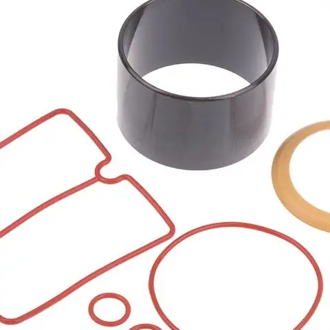 1Set Vacuum Pump Oil-Free Mute Air Compressor Cylinder Sleeve Piston Cylinder Ring Kit For Mute Air 550W 750W 1100W 1500W