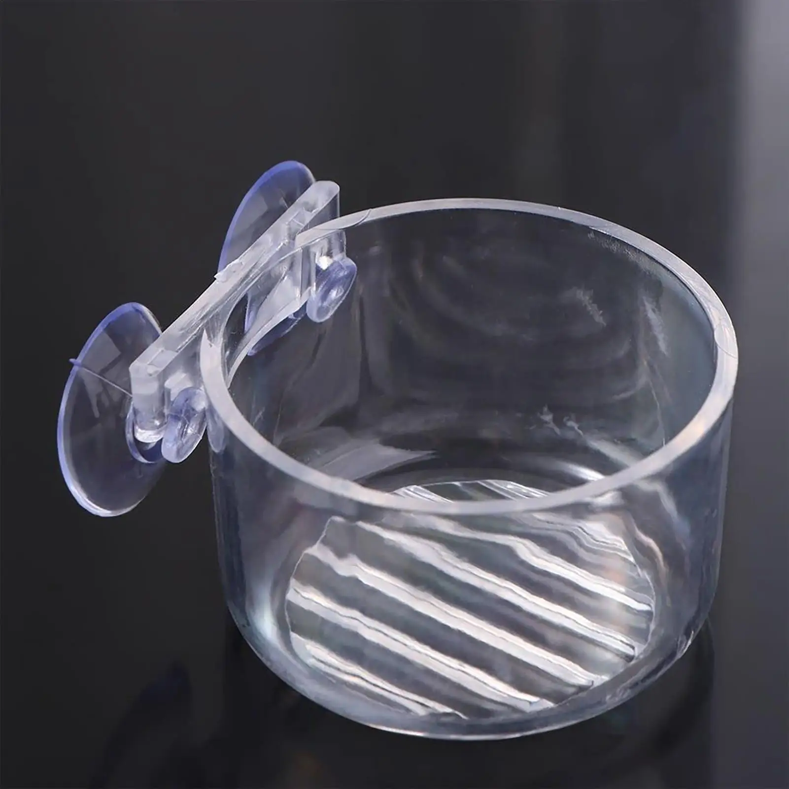 Maceta de cristal para plantas acuáticas, decoración para acuario, maceta cilíndrica para plantas acuáticas, accesorios para acuario
