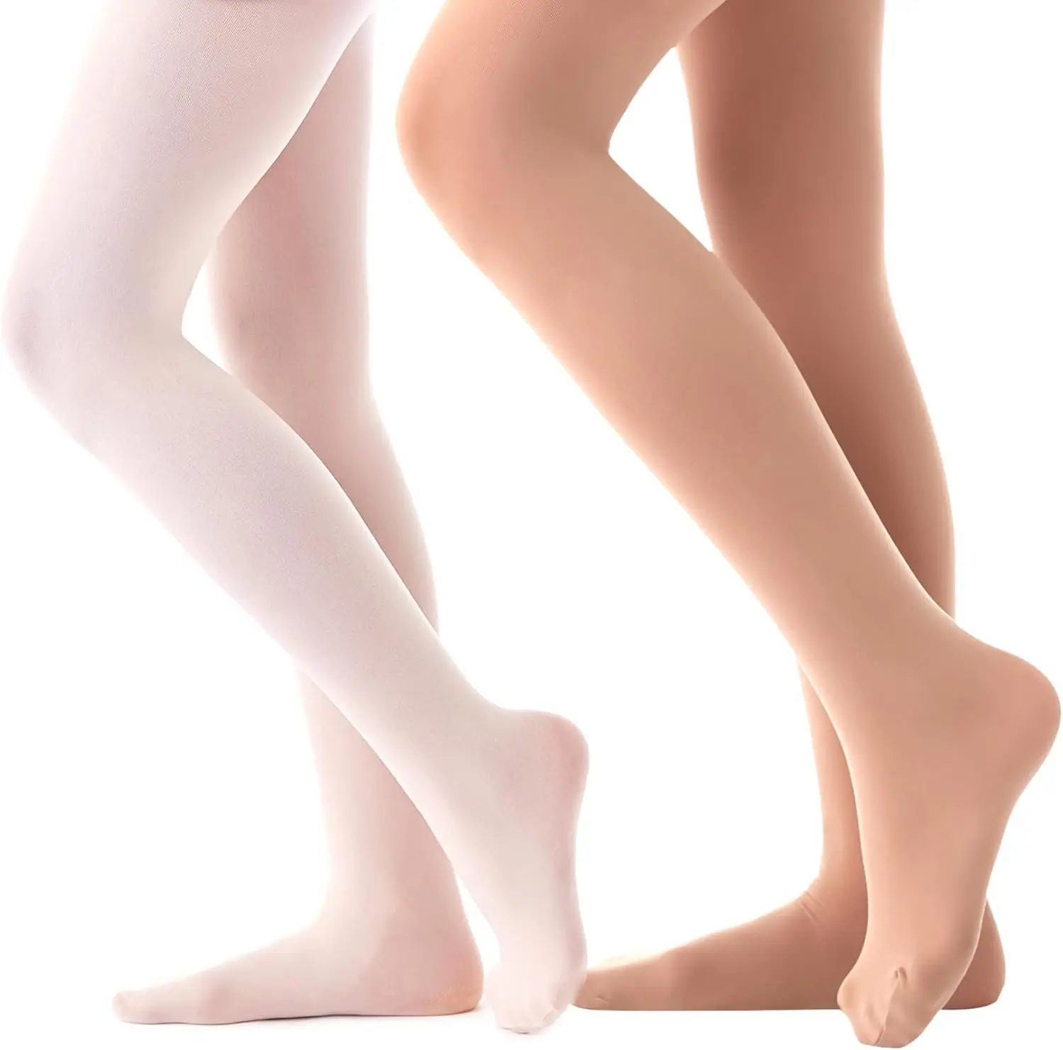 Student Girls Women Ballet Dance Tights Footed Ultra Soft Pro Hold Stretch Footed Pantyhose Princess Baby Kids Warmer Stockings
