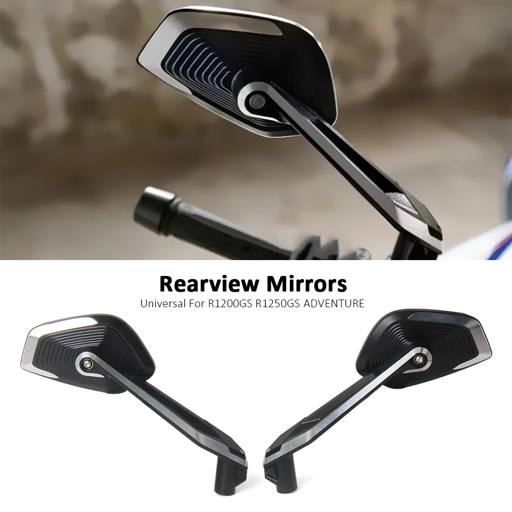 For BMW R1300GS R1200GS LC R1250GS Adventure F700GS F750GS F800GS C400X C400GT Motorcycle Accessories Rear Side View Mirrors