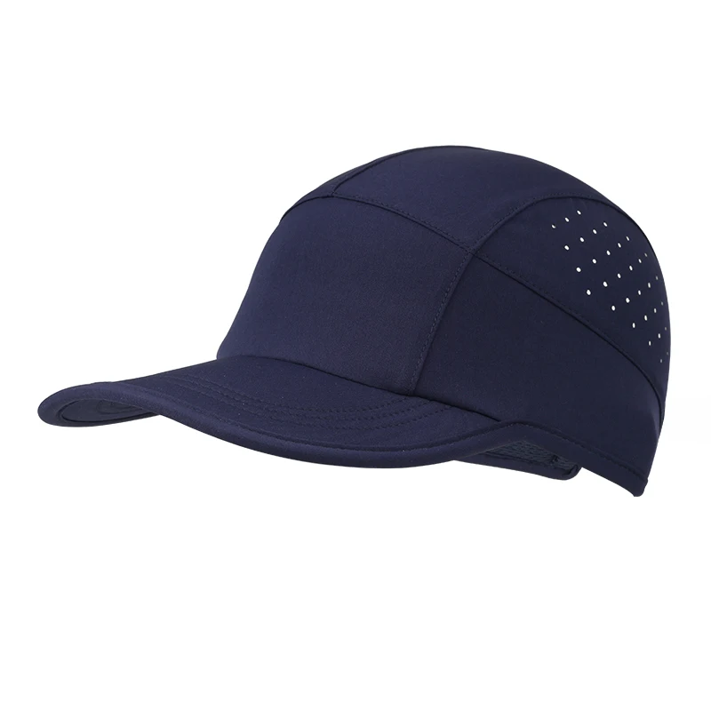 Connectyle Mens Foldable Sun Cap Outdoor Sports Hat Lightweight Quick Dry Breathable  Sun Protection Runner Cap
