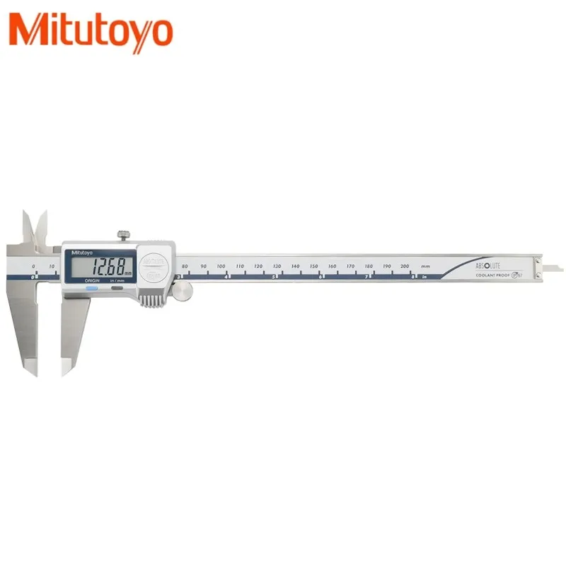 Imagem -02 - Mitutoyo-pinças Digitais de Proteção Ip67 Original 50075220 500-753-20 500-754-20 0150 200 300 mm 06 12 Feitos em Japão
