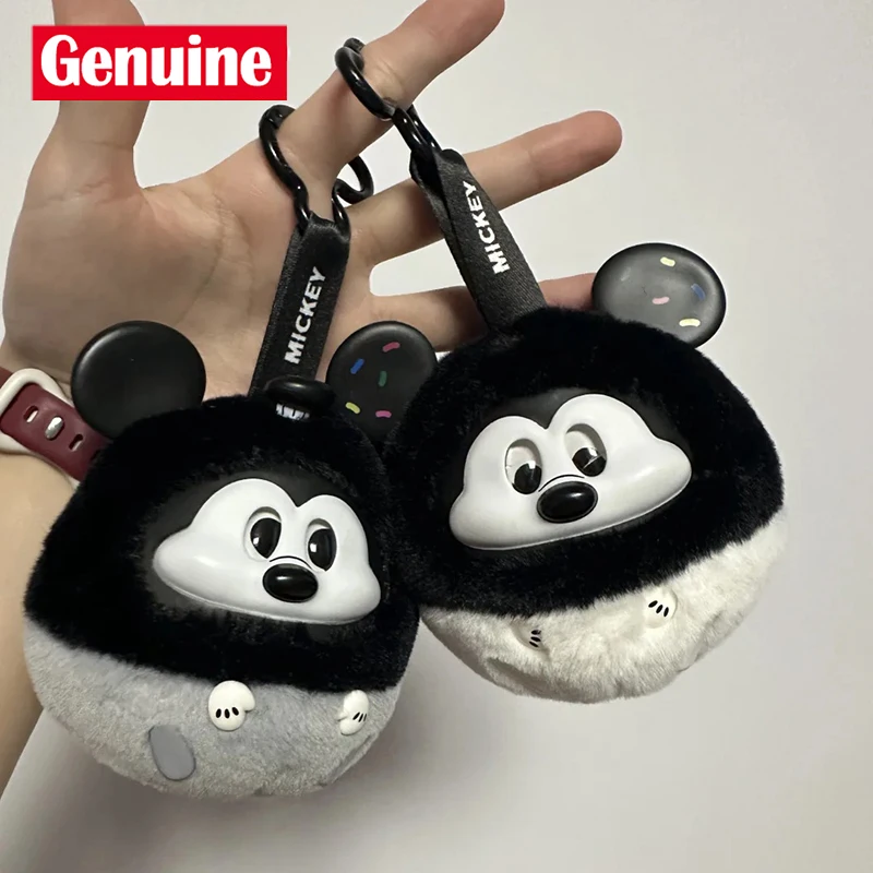Original Miniso Disney Mickey Fun Collision Series Blind Box Vinyl Plüsch Puppe Tasche Anhänger Ornament Mystery Box Überraschungsgeschenk