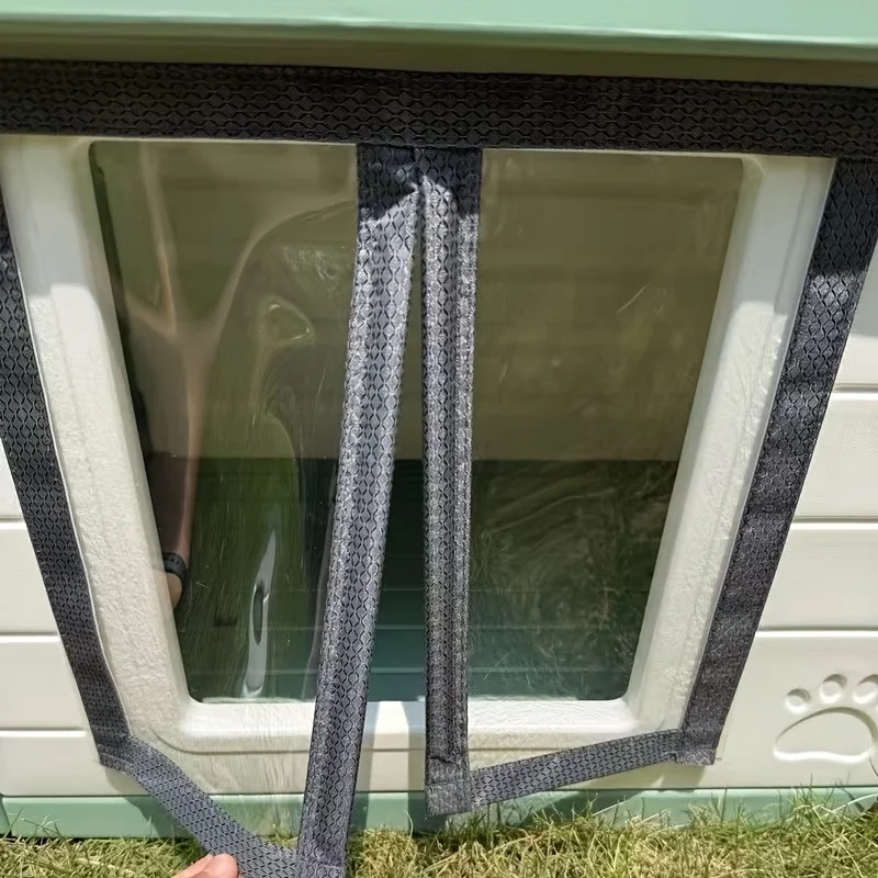 

Outdoor Dog House Cat House Door Curtain Thick Windproof Pet Door Cover Door Panel For Small Dogs/Cats Easy Installation30x40cm