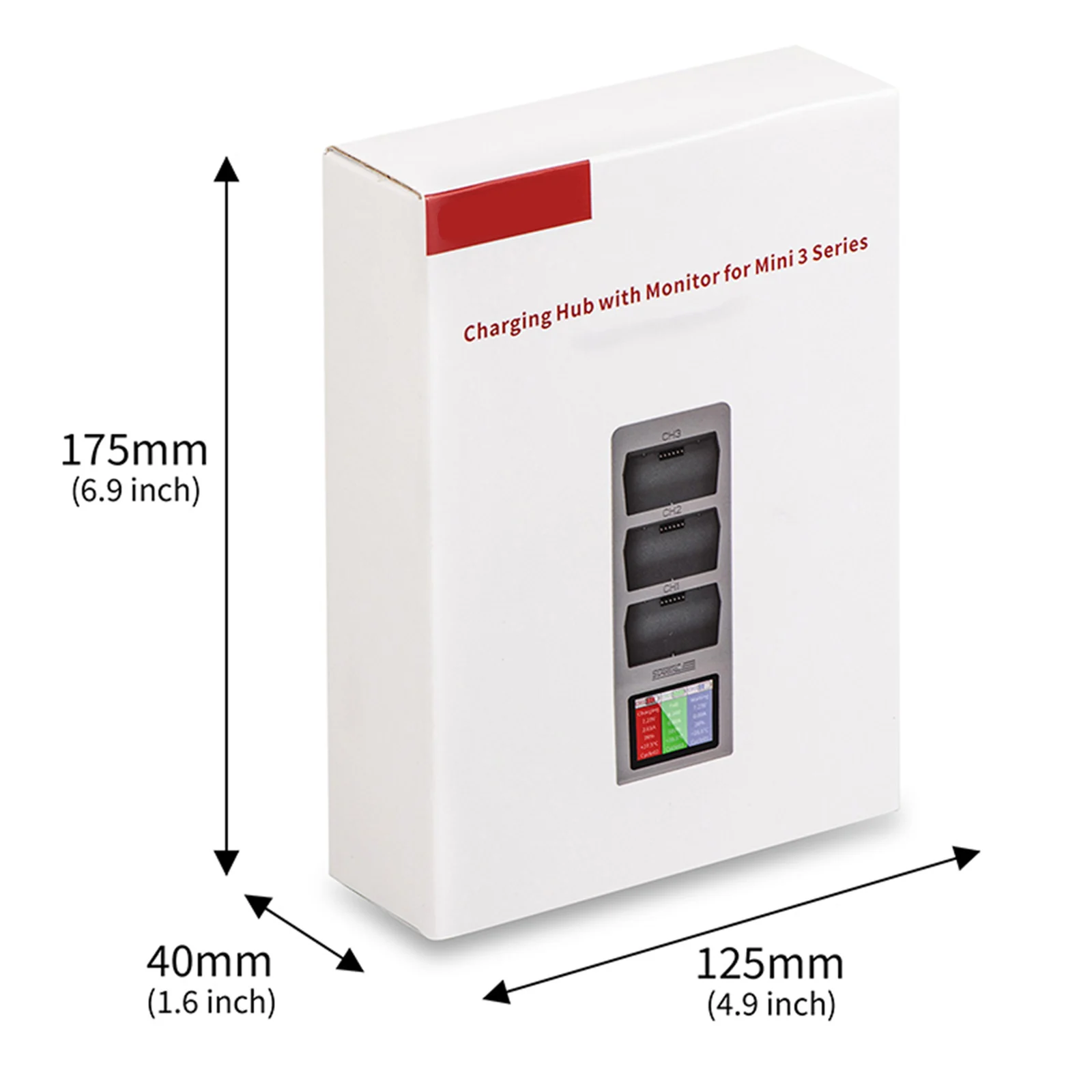 Battery Charging Hub Charging 3 Intelligent Flight Battery Accessories Compatible For DJI Mini 3/3 Pro/Mini 4 Pro Drones