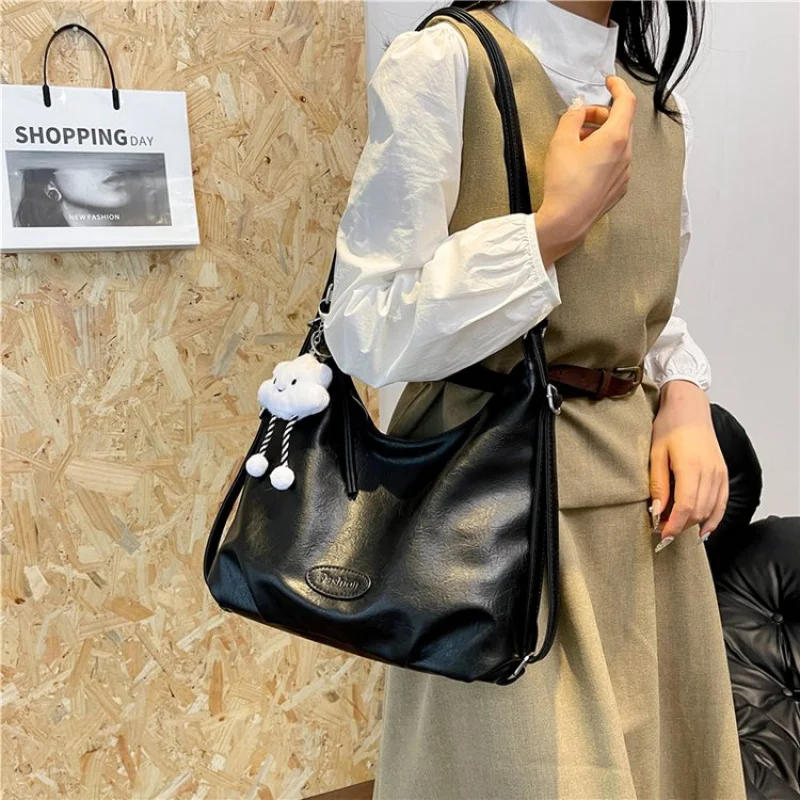 

Stylish Women's Crossbody Shoulder Bag Designer Leather Handbag Luxury Brand Elegant Tote Ladies Casual Formal