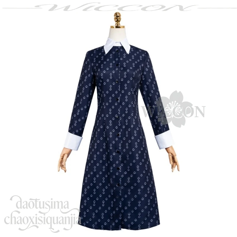 بذلة لوليتا القوطية الداكنة فستان طويل أنيق مع ذيل حصان مزدوج على الطراز القوطي للهالوين وعيد الميلاد