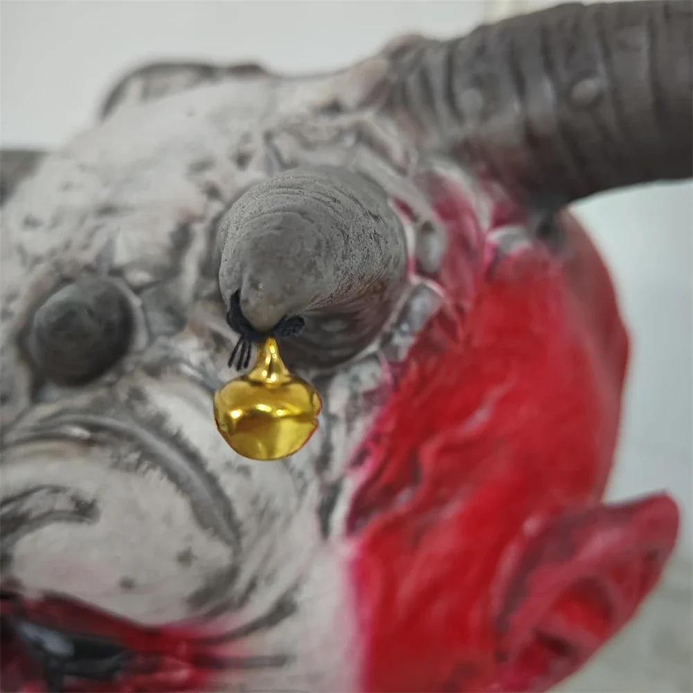 5szt Horror Clown Mask Scary Evil Killer Halloween Cosplay Mask Creepy Demon Fancy Dress Party Costume Accessory Latex Head Cover