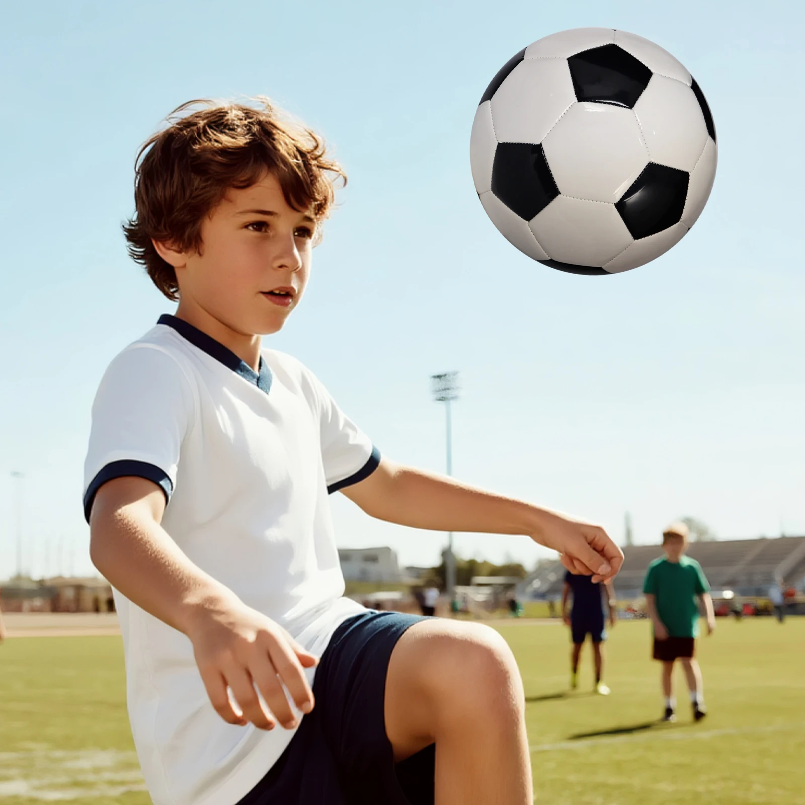 Soccer Ball-Official Size 5 Cl - Kids Outdoor Ball recension och pris