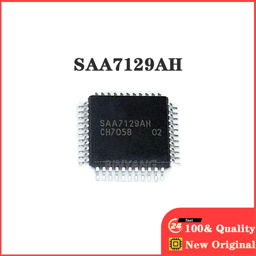 10pcs/lot SAA7129AH SAA7129 QFP-44 New Original Stock IC Electronic Components
