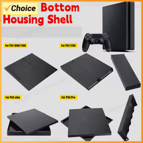Plastic Faceplate Protective Cover Replacement Upper Bottom Housing Case Game Accessories for PS4 1000/PS41200/PS4 SLIM/PS4 Pro