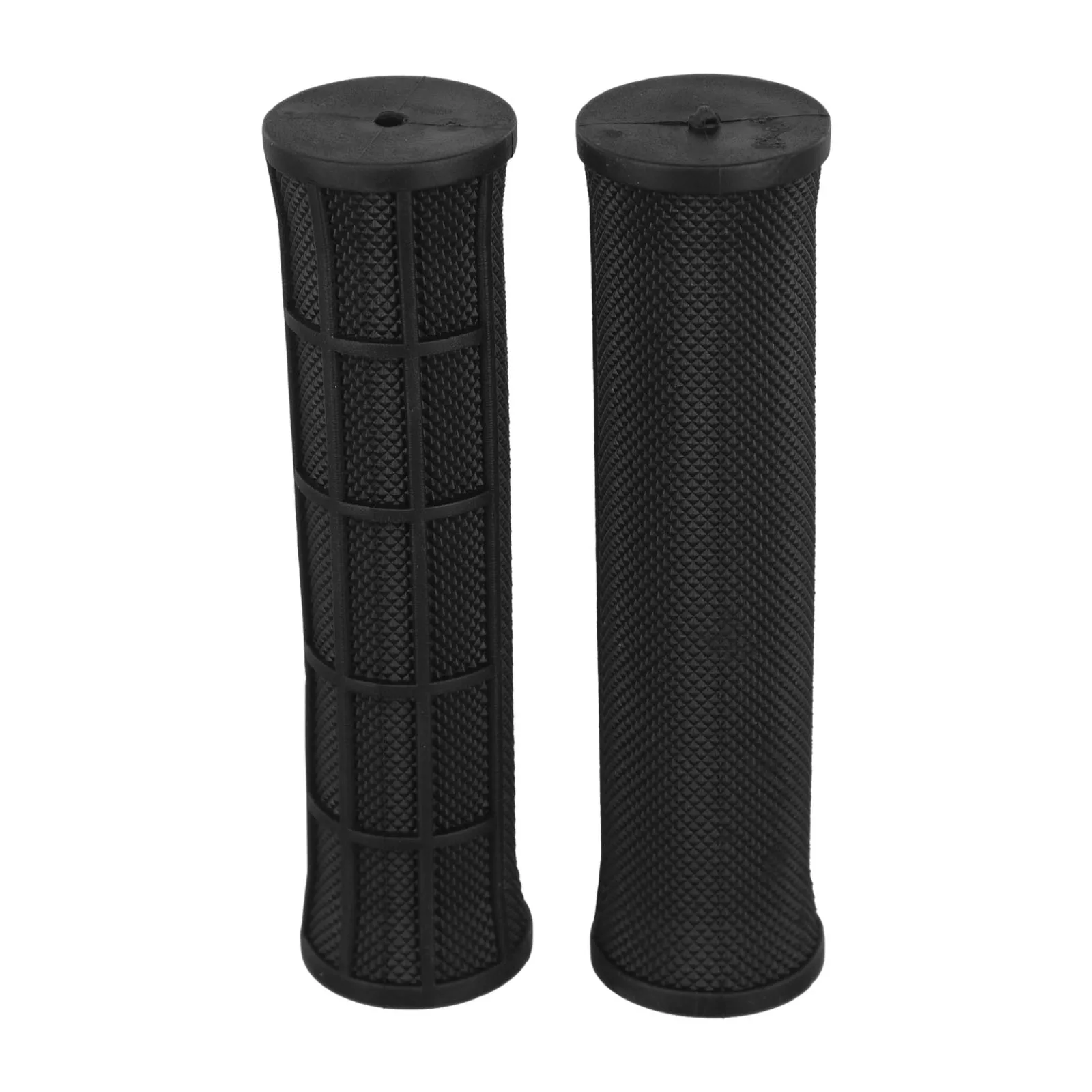 MTB Grips Soft Rubber Bicycle Handlebar Grip 22.2mm Anti Skid Lockable Bike Cuffs Sleeves Mountain Cycling Accessories