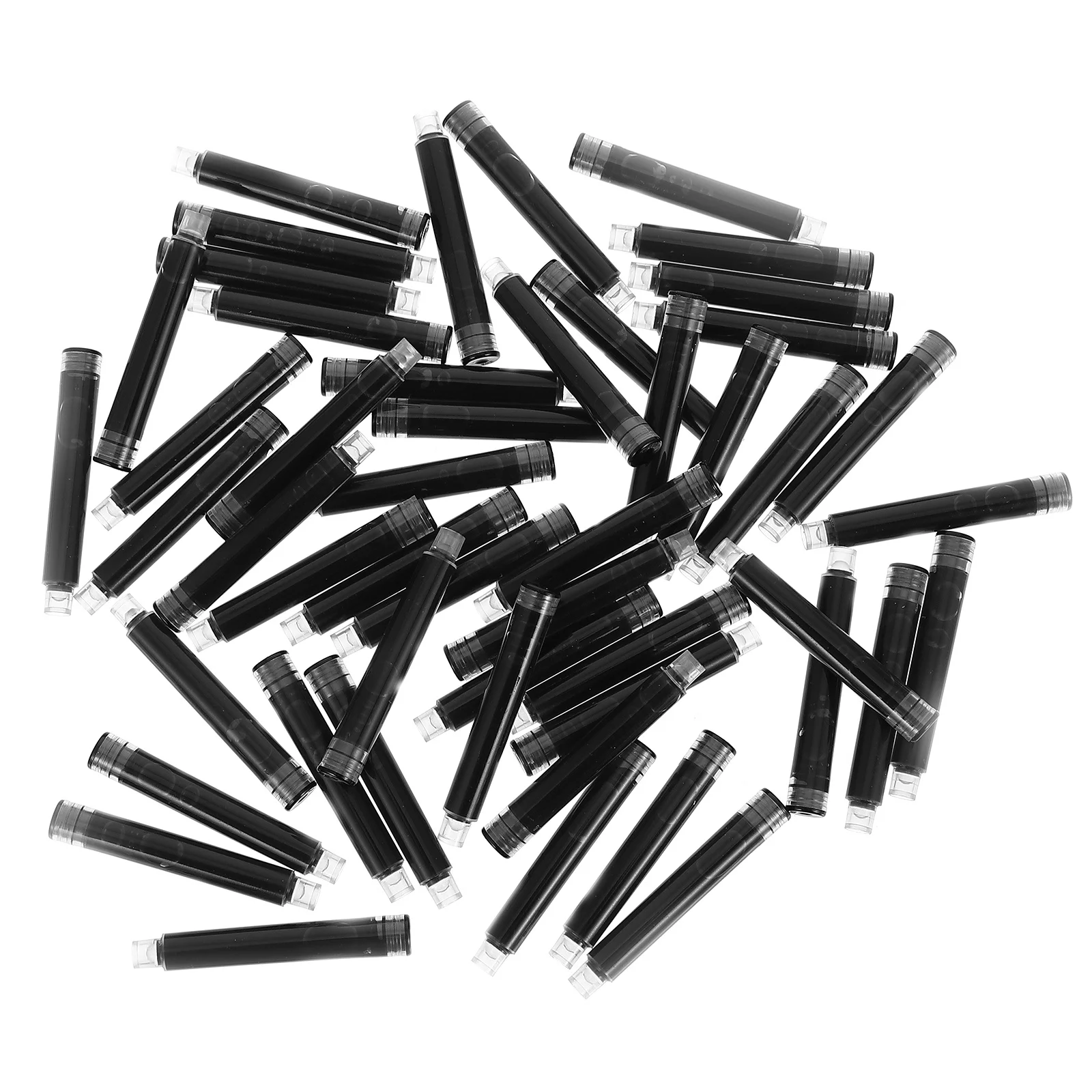 

100 pcs Steel Pen Ink Cartridges Universal Fit For Fountain Pens Refills Students Stationery Office Supplies