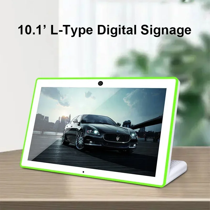 RK3288 Android 8.1 IPS 10 Points Touch Screen Feedback L Type 10 Inch Tablet PC For Bank Hotel Restaurant Taxi