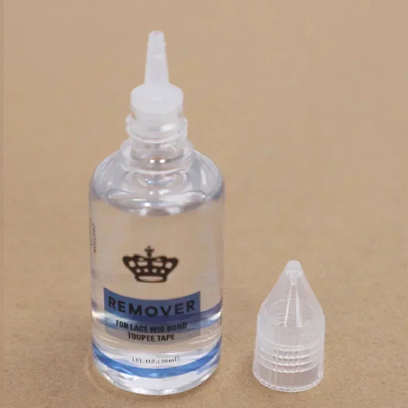 30Ml Wig Glue Remover For Lace Wig/Toupee/Closure/Tape Hair Extension Clear Remover For Adhesive Tape Yellow Liquid Glue Remover