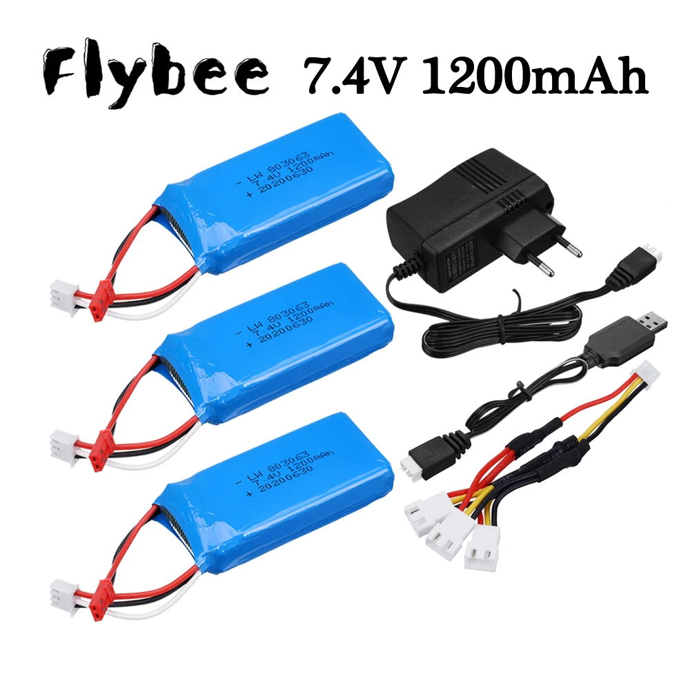 

2S 1500mAh обновление 7,4 V Lipo батарея/зарядное устройство наборы для MJX X101 X102h WLtoys V353 V333 V323 V666 V262 RC Дрон Квадрокоптер запчасти