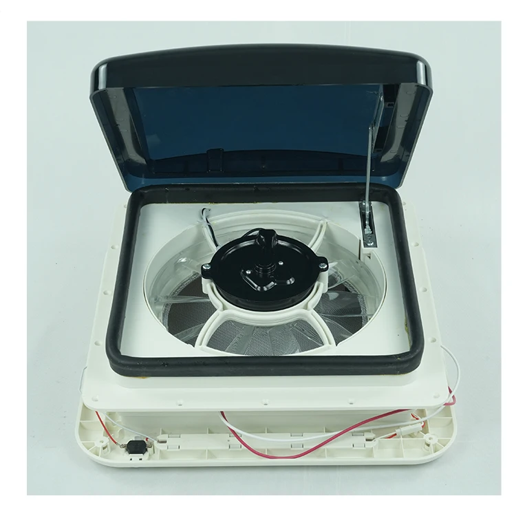 Caravan Roof Vent Fan Camper RV Motorhome Hatch Airflow in Rainy Days